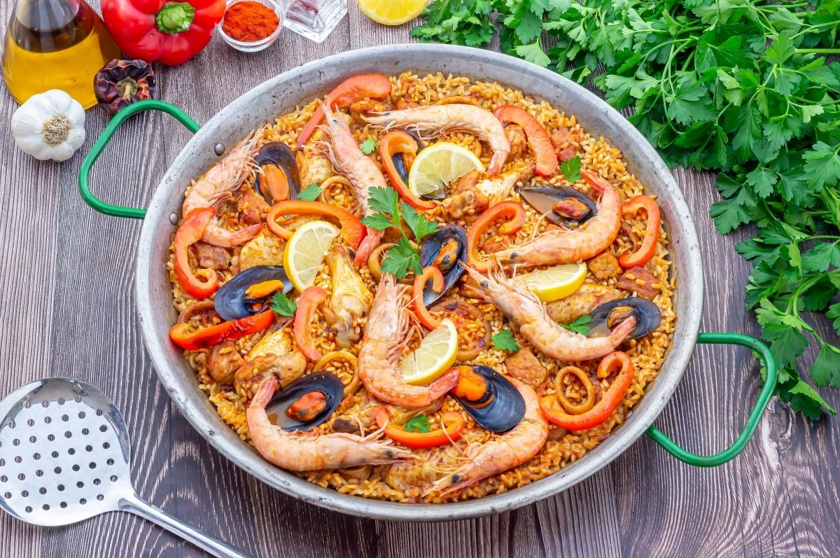 Plato de paella