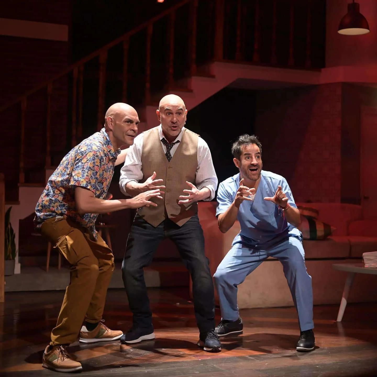Ugo, Pako y JoséLuis