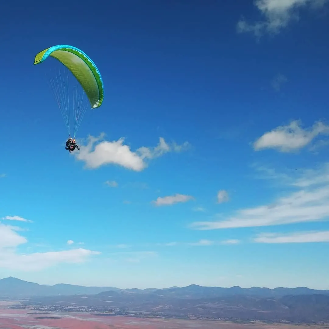 Vuelo en parapente