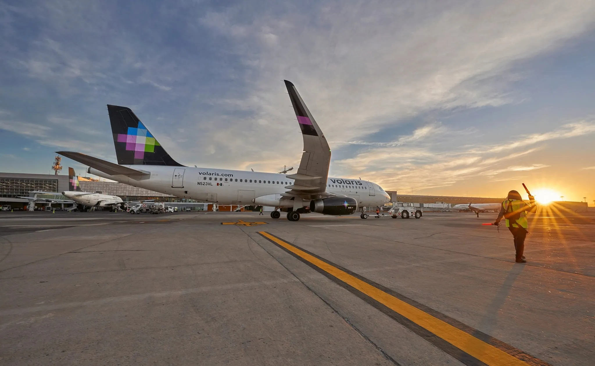 Avión de Volaris