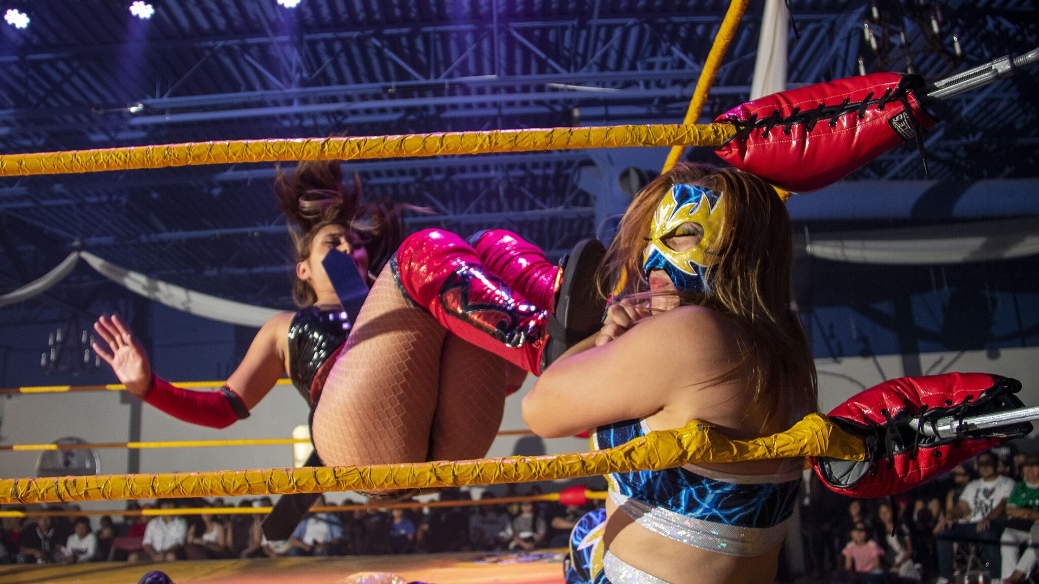 Mujeres luchadoras.