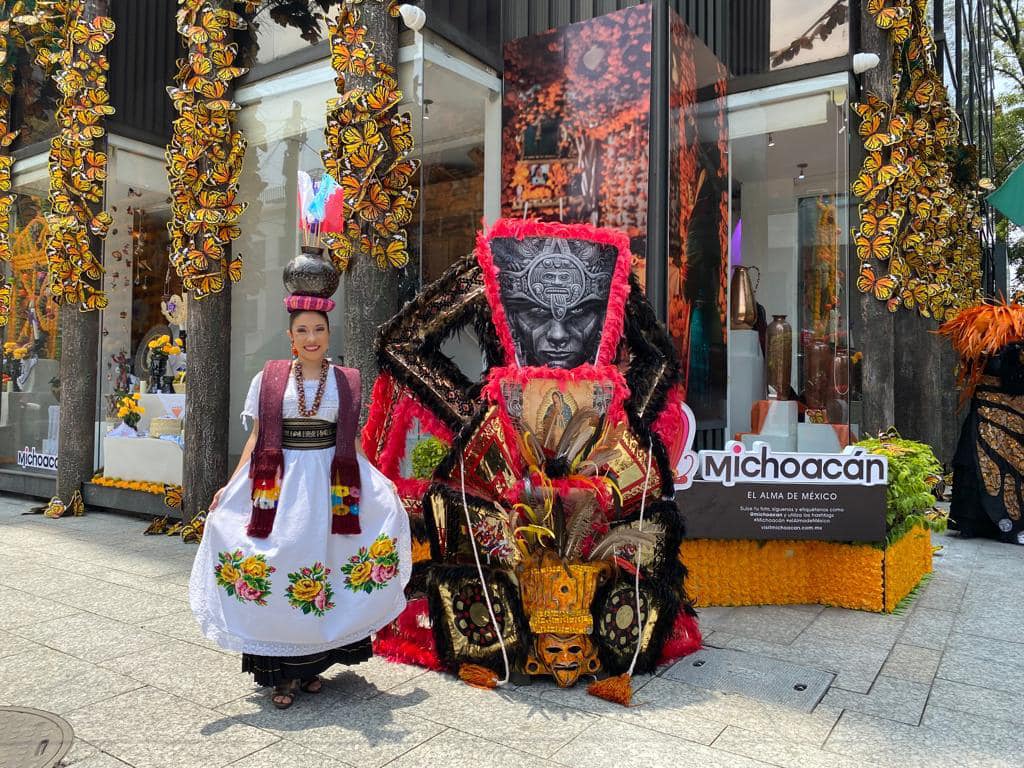 Riqueza artesanal de Michoacán se hace presente en Punto México