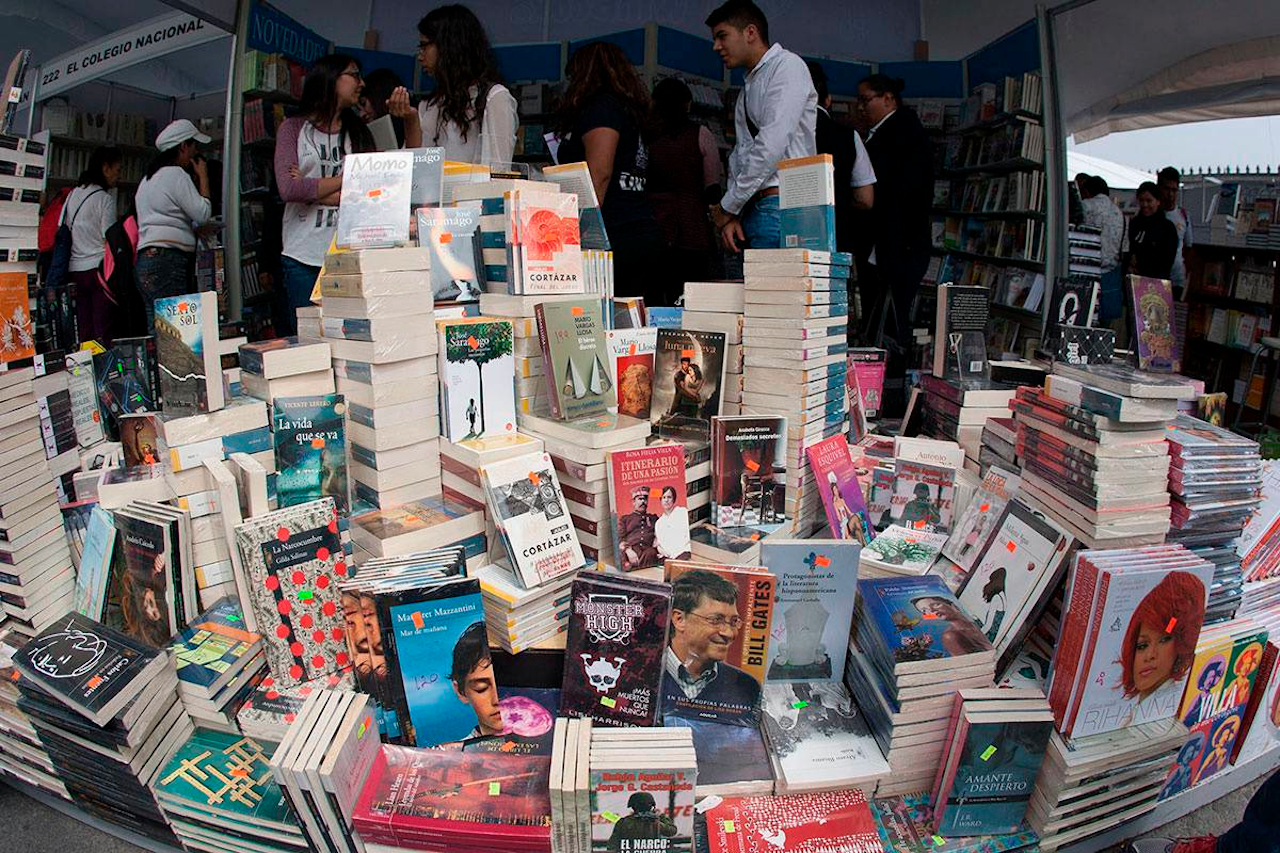Feria Internacional del Libro en el Zócalo