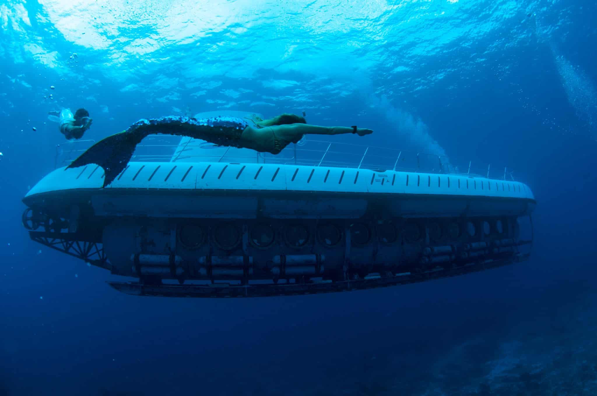 ¿Conoces Atlantis XII, el único submarino turístico en México?