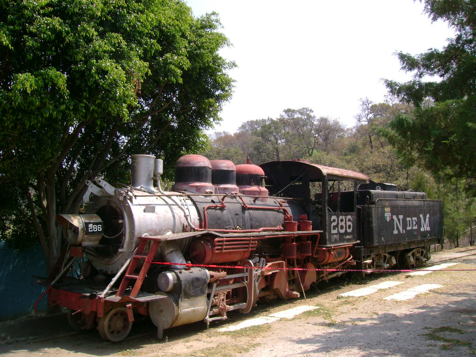 Ferrocarril en San Miguel Nepantla