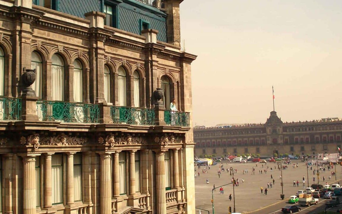 Terraza del Gran Hotel de México.