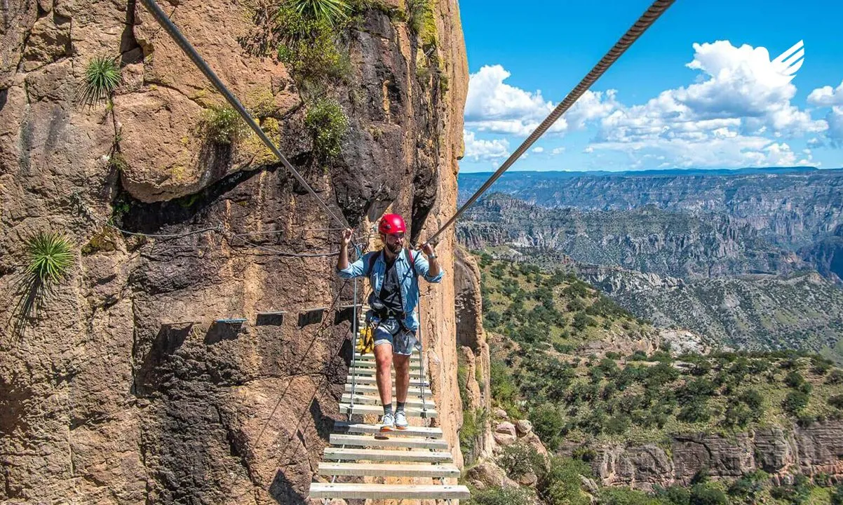 Actividades de aventura que puedes hacer en las Barrancas del Cobre, Chihuahua