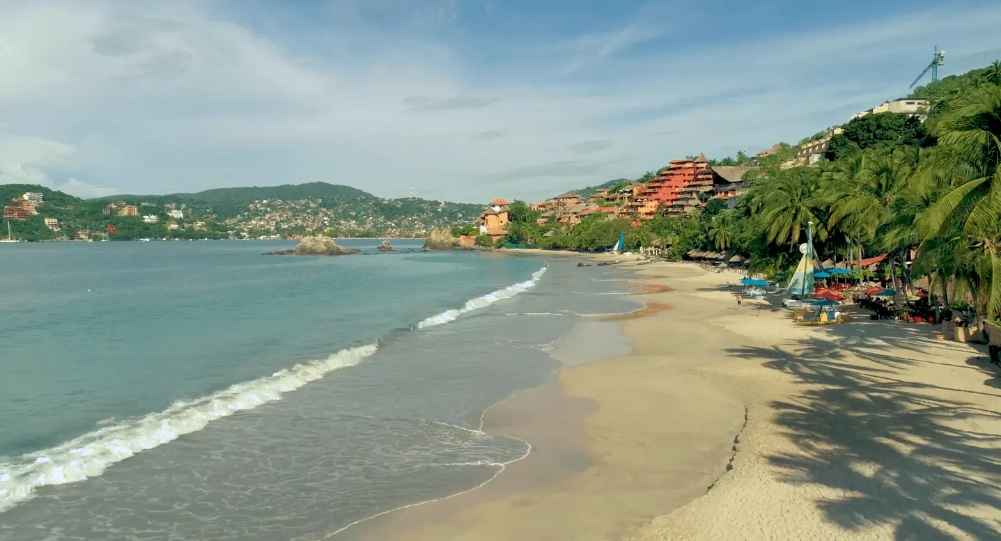 Playa La Ropa Ixtapa, la segunda mejor de México