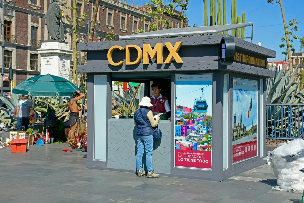 Habrá módulos de información turística para los que visiten la CDMX