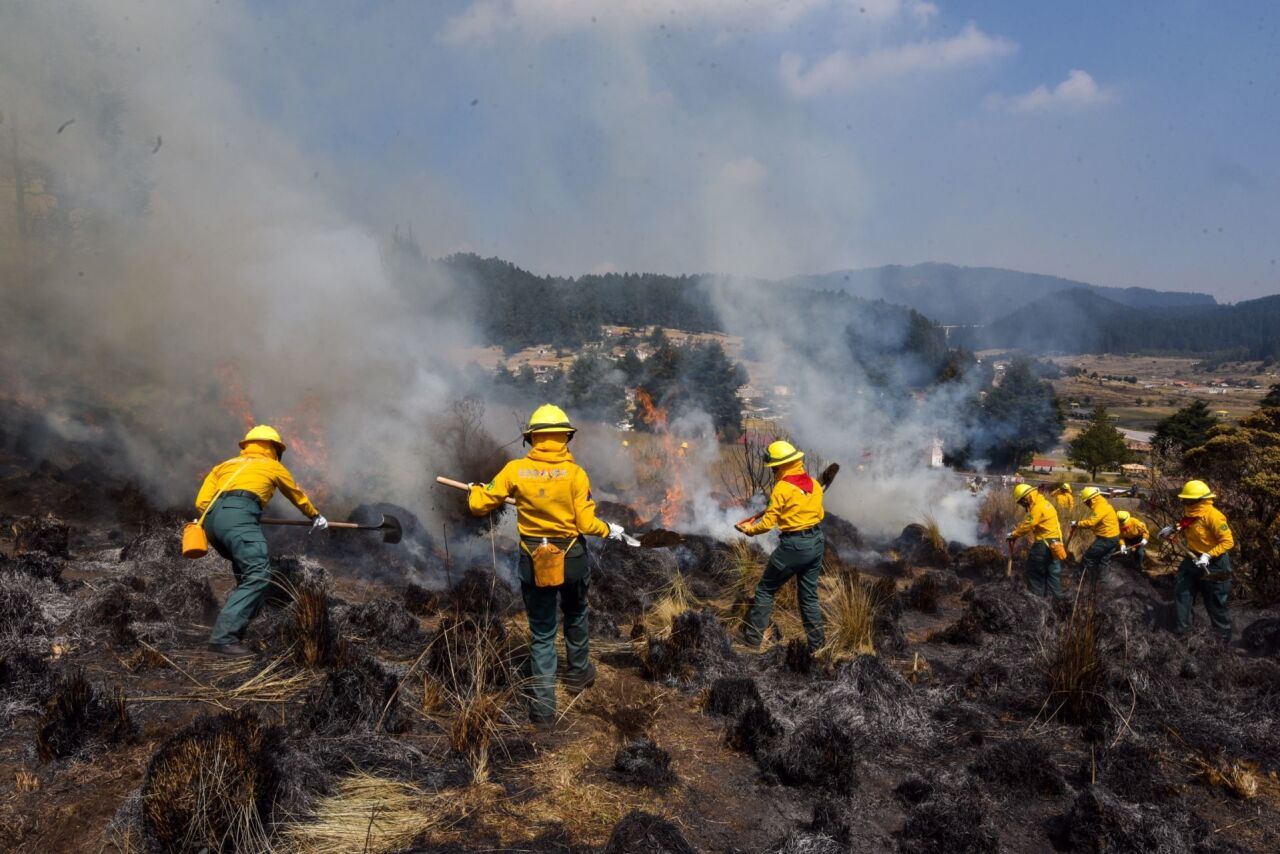 La CDMX presenta operativo para combatir incendios forestales