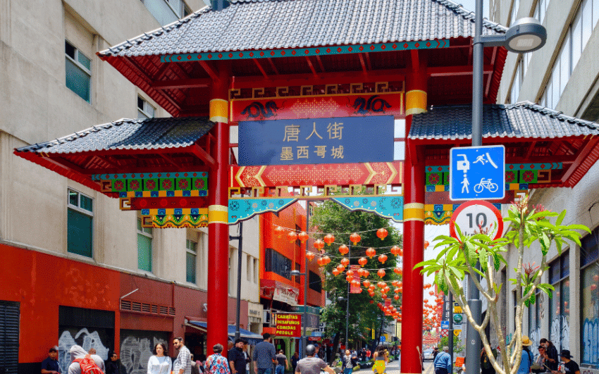 arco del barrio chino