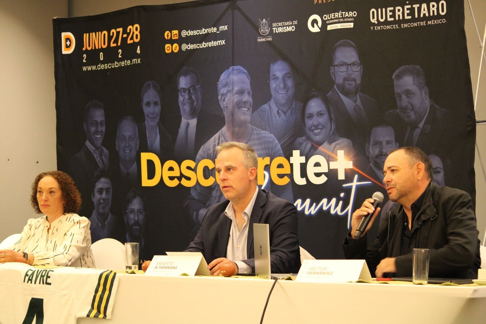 Conoce a la leyenda Brett Favre en Descúbrete+ Summit Querétaro
