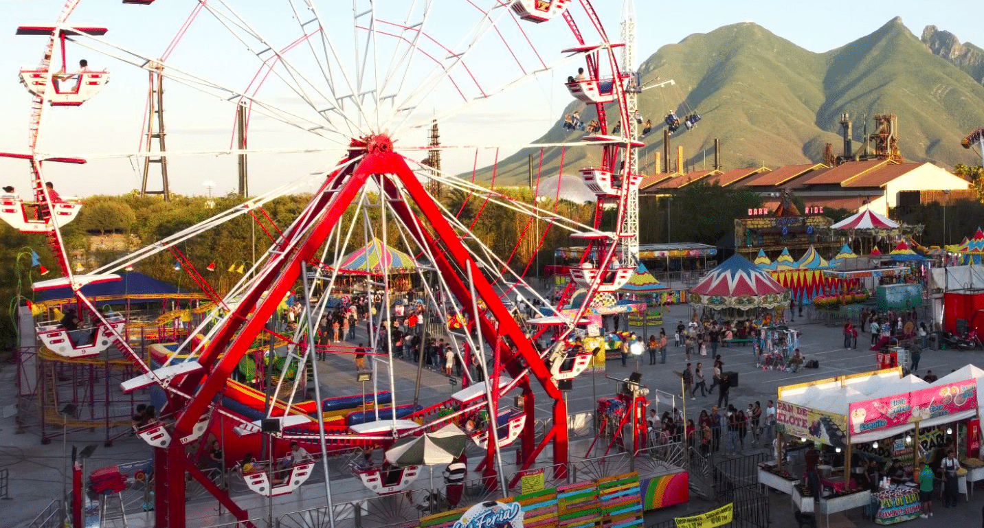 Explorando la Feria de Monterrey: tradición, adrenalina y diversión