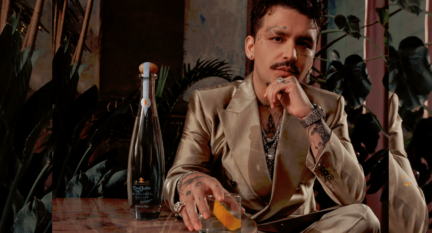 Christian Nodal tendrá colaboración con la marca de tequila Don Julio