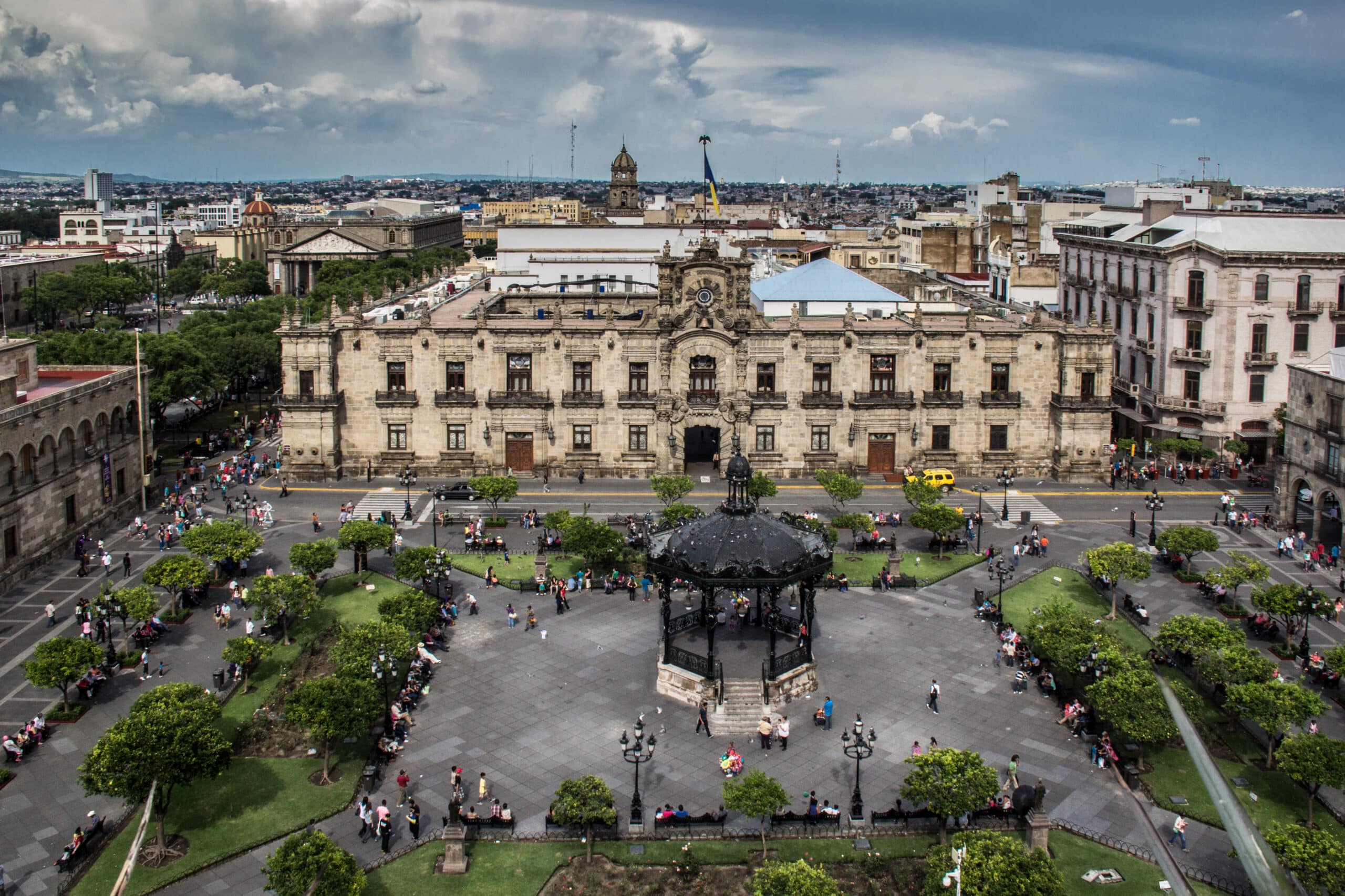 Palacio de gobierno del centro de Guadalajara