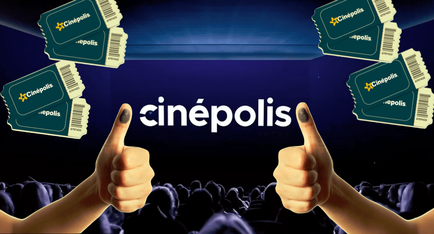 Promoción Cinépolis: Vota y llévate 4 boletos por 100 pesos