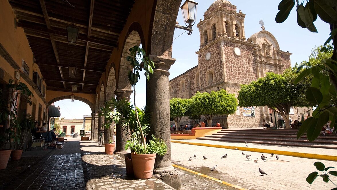 Centro del pueblo de Tequila