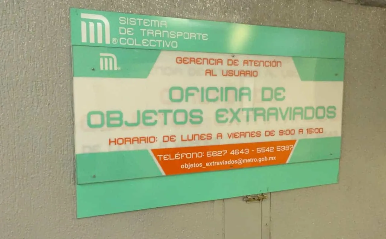 ¿Cómo recuperar objetos perdidos en el Metro?