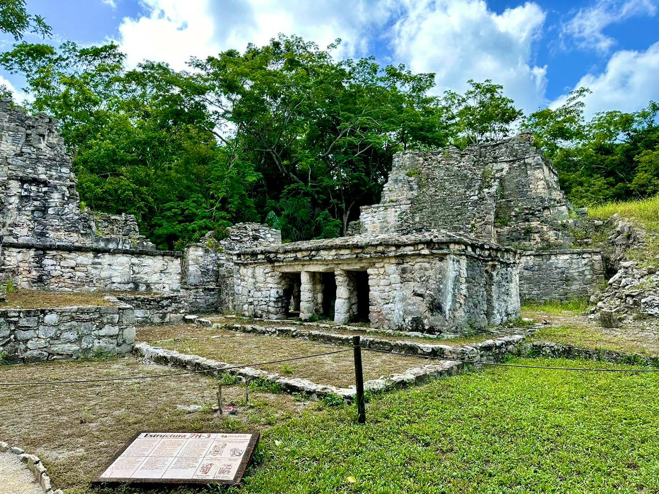 Cierre indefinido de la Zona Arqueológica de Muyil en Quintana Roo