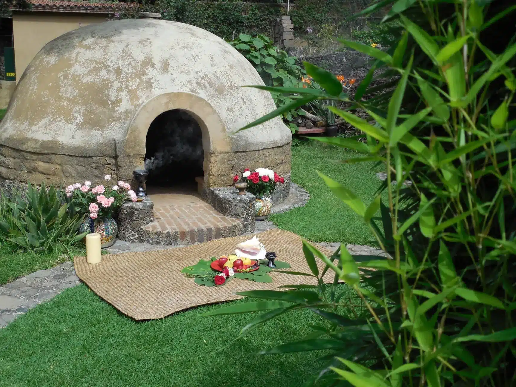 Renace a través de estos temazcales en Tepoztlán