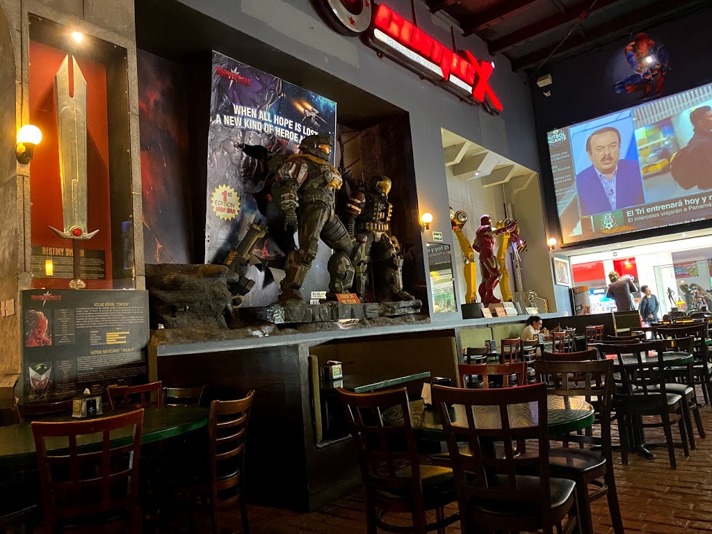 cafeterías super héroes
