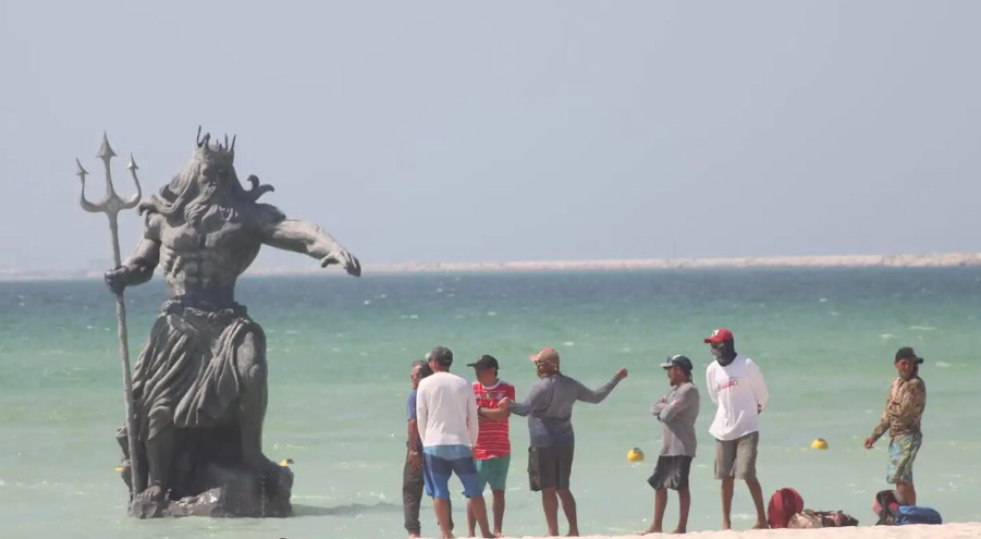 Poseidón, Puerto Progreso, Yucatán.