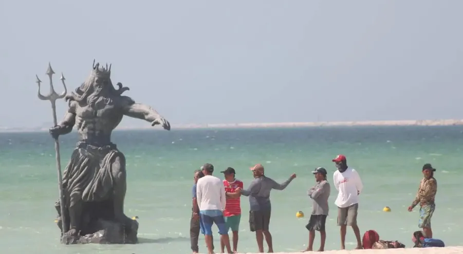 Poseidón, Puerto Progreso, Yucatán.
