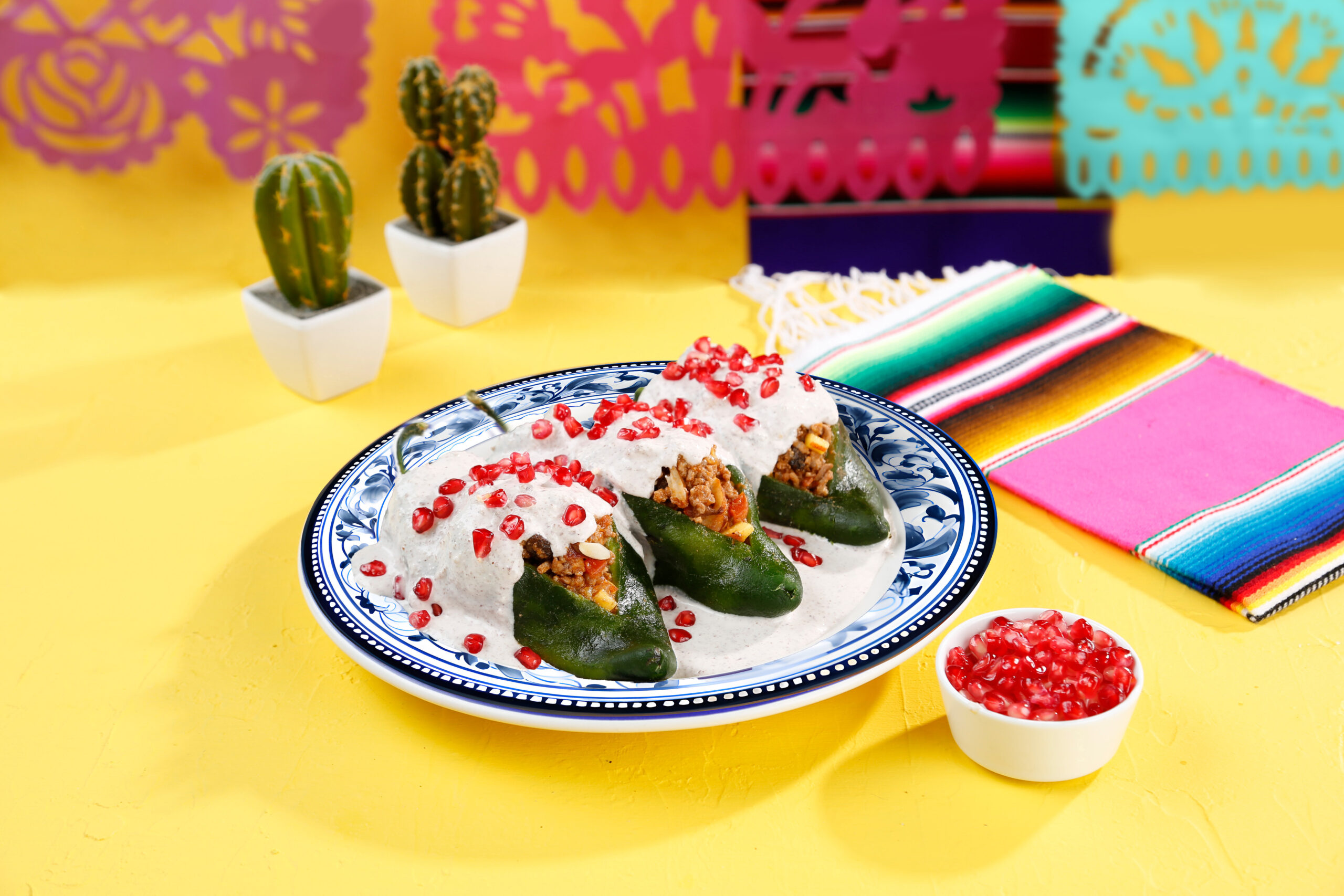 Chiles en nogada