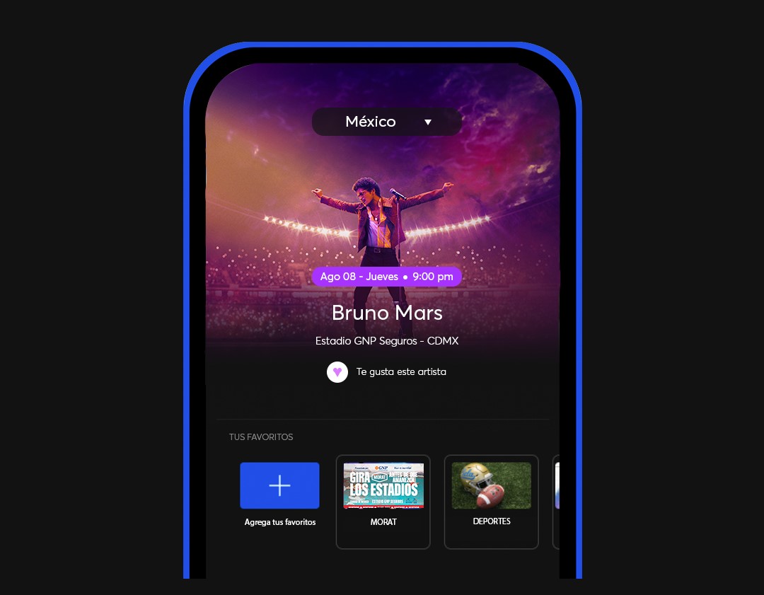 App de Ticketmaster