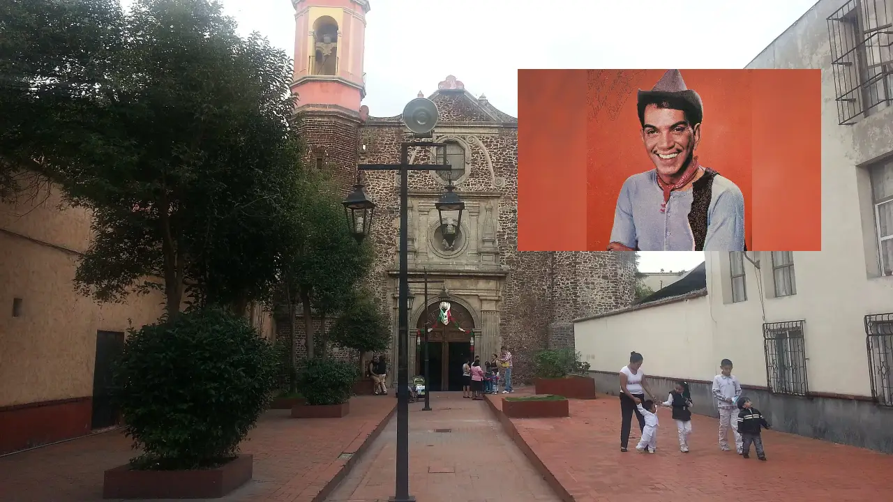 La iglesia de Santa María la Redonda fue construida en el siglo XVIII en estilo barroco, y es uno de los templos más antiguos de la Ciudad de México. 