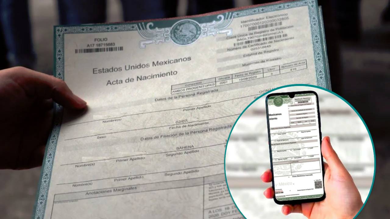 Cómo actualizar tu acta de nacimiento sin salir de casa