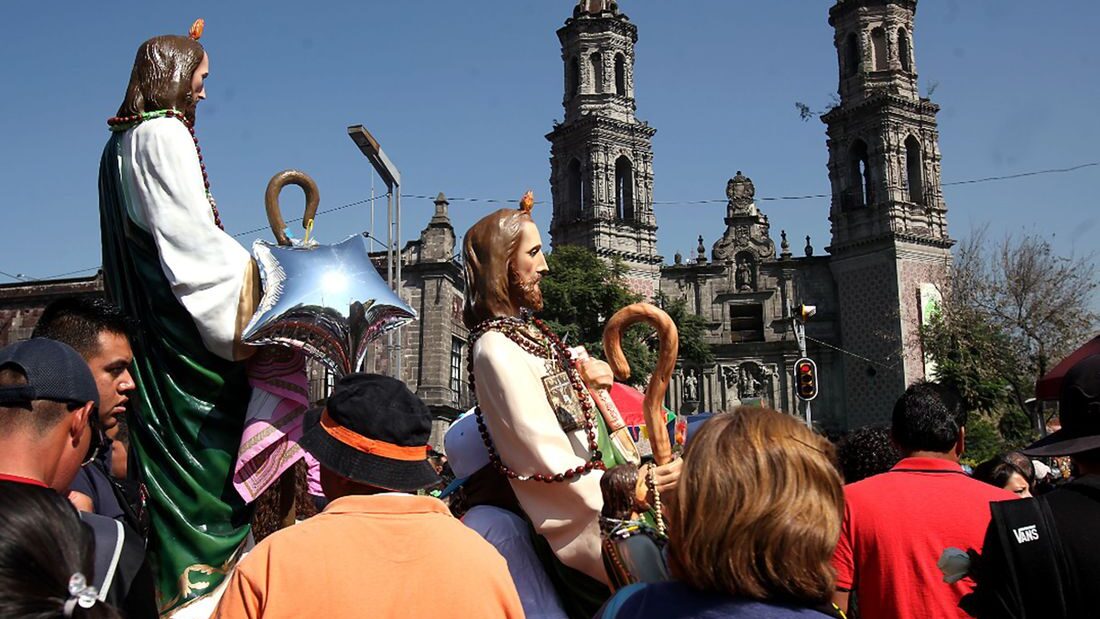 Cumpleaños de San Judas Tadeo en el Templo de San Hipólito Cumpleaños de San Judas Tadeo en el Templo de San Hipólito