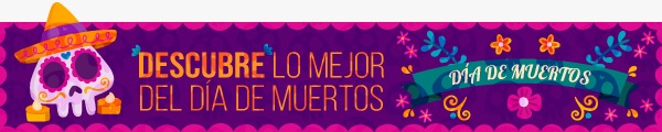 cintillo Día de Muertos