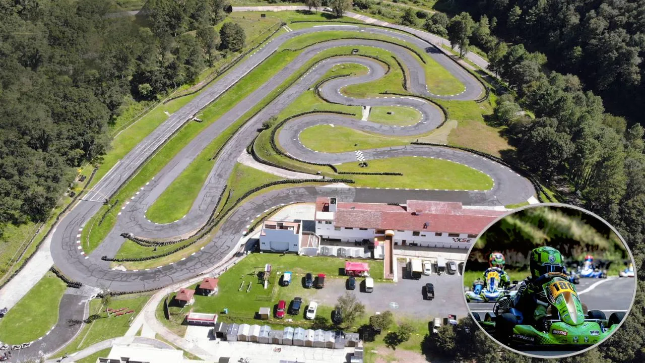Derrocha adrenalina en el kartódromo Sierra Esmeralda