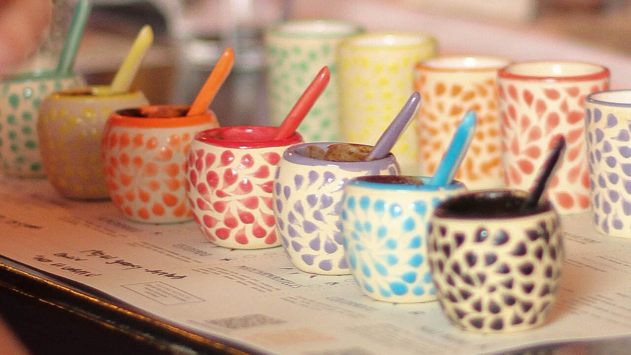 Vasos de mezcal