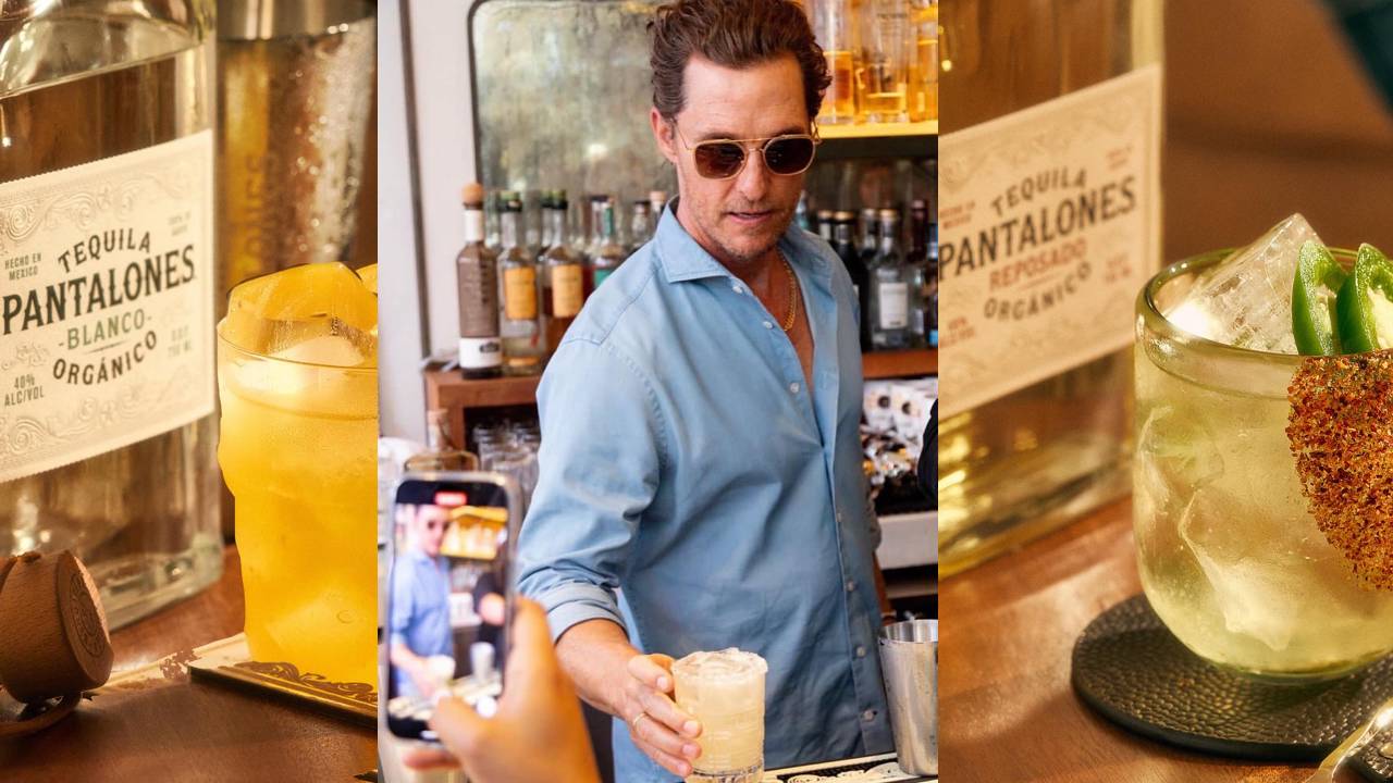 Pantalones de Matthew McConaughey, un tequila con muchas agallas