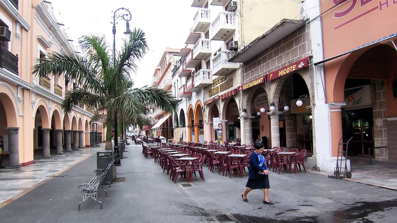 Despedir el viejo Veracruz