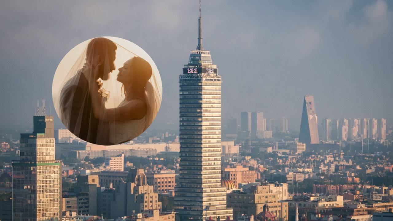Celebra el 14 de febrero en las alturas con las bodas en la Torre Latino
