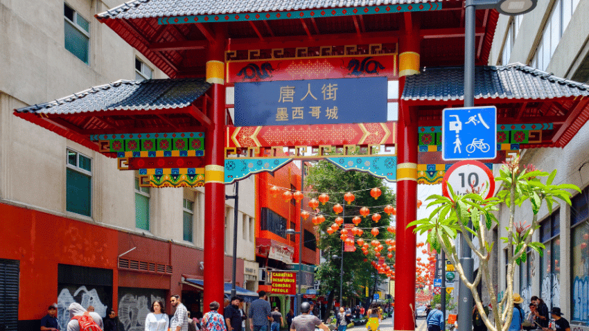 arco del barrio chino