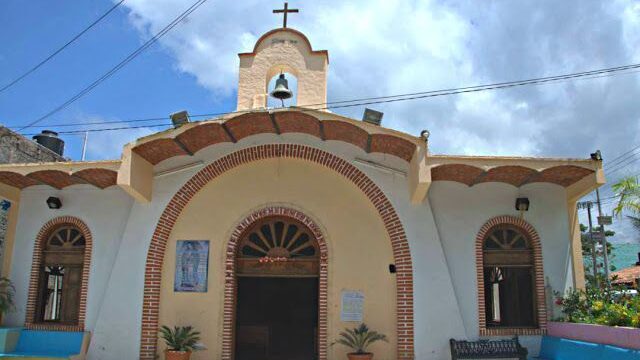 Iglesia católica Cuasiparroquia de Nuestra Señora de Guadalupe de Sayulita.