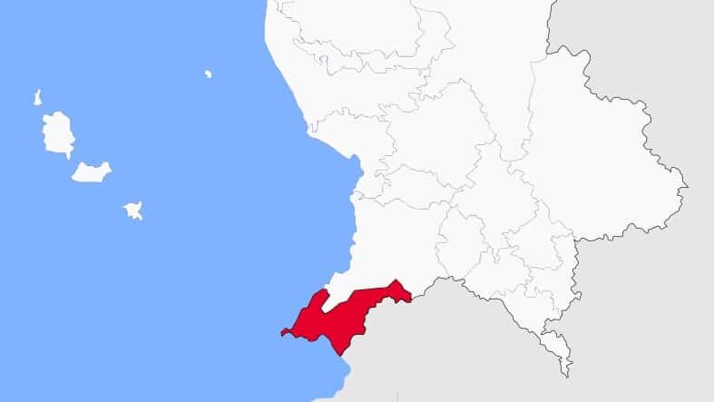 Mapa de Sayulita en el  estado de Nayarit. Imagen tomada de internet