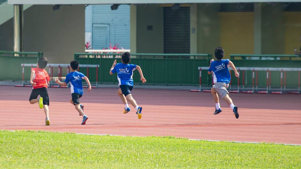 carrera infantil