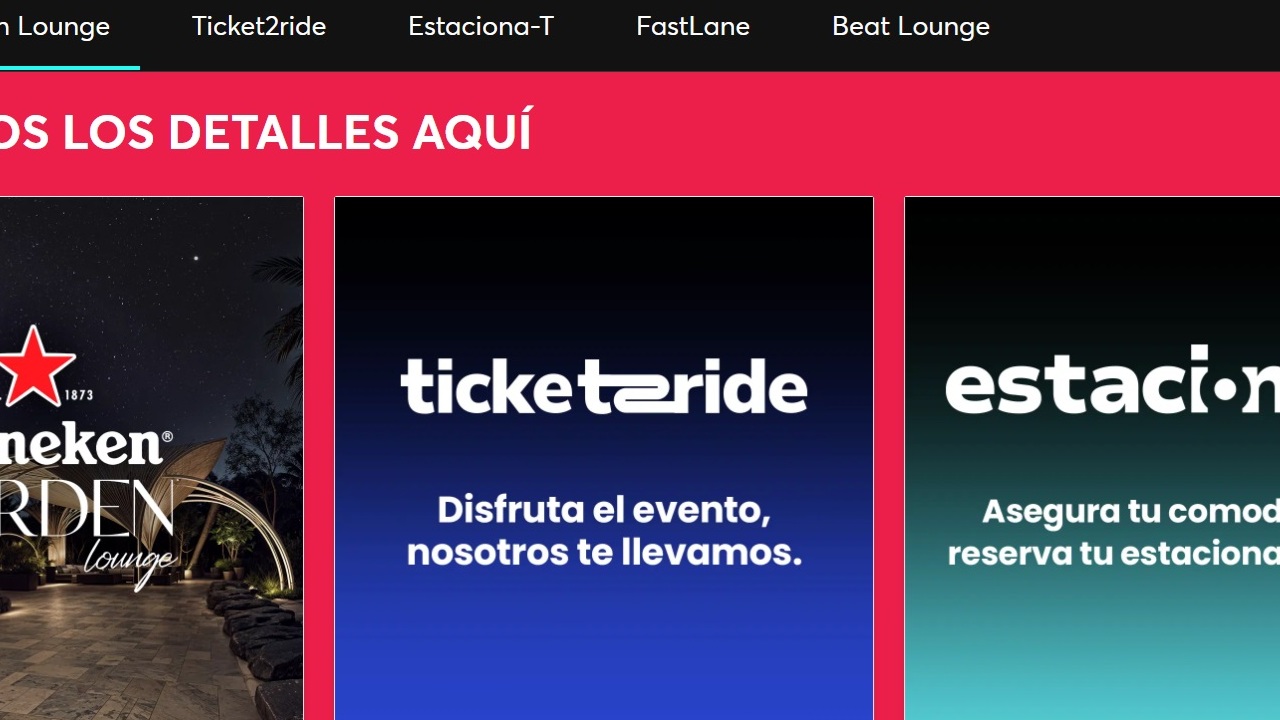 Experiencias+ de Ocesa