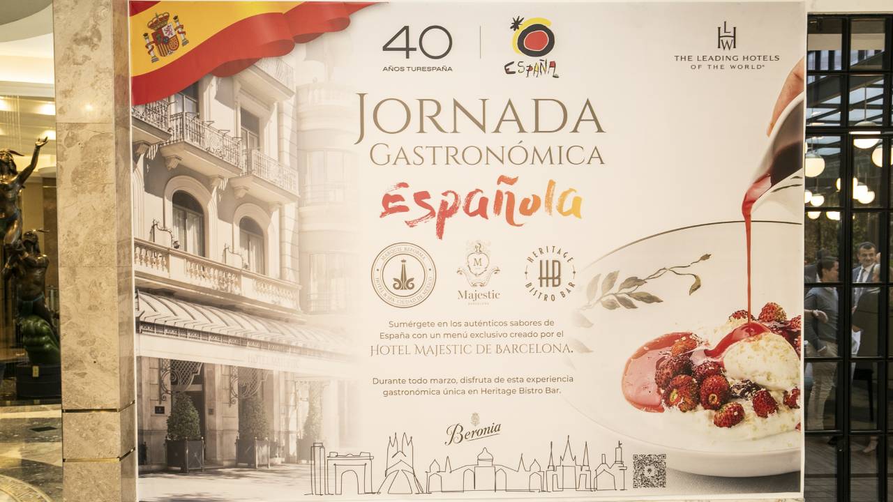 Hotel Marquis Reforma y Hotel Majestic Barcelona se unen por la alta gastronomía