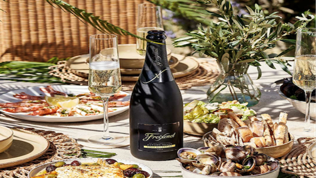 Freixenet Cordon Negro.