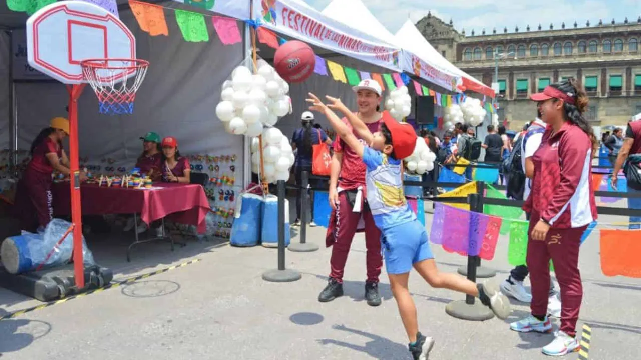 ¡Lleva a tus 'peques' al Festival del Día del Niño en el Zócalo!