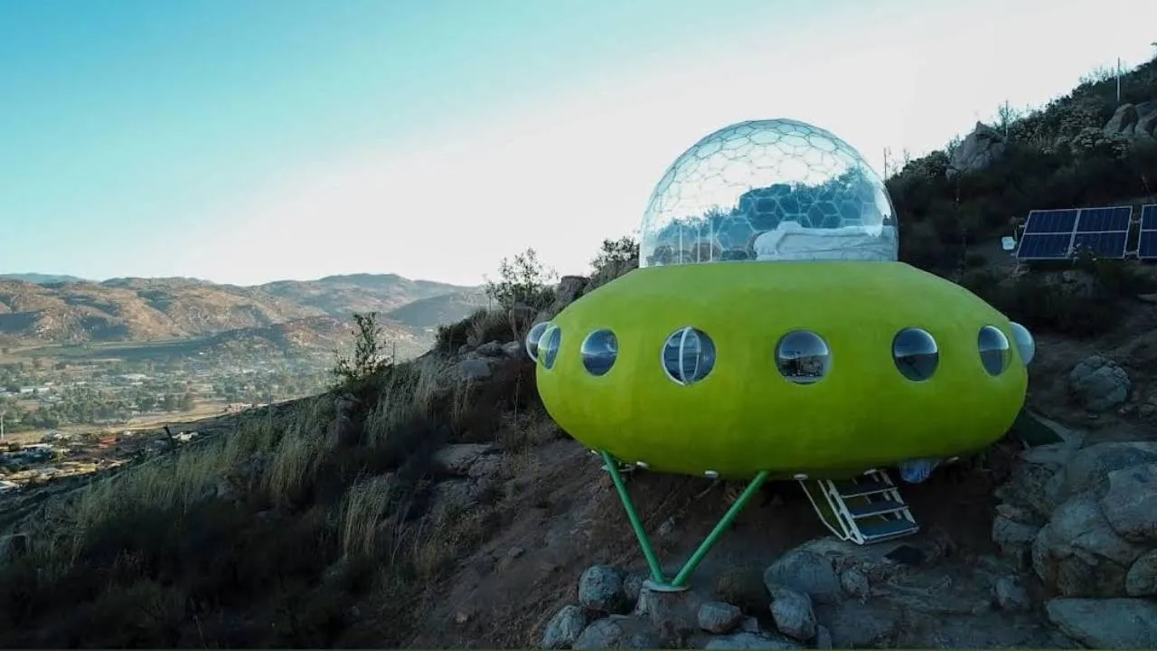 UFO Guadalupe: hospedaje de otro mundo en Baja California