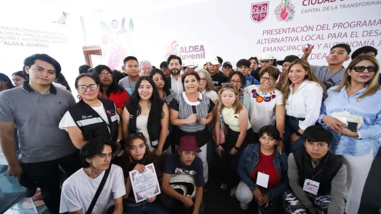 Programa Aldea Juvenil: una oportunidad para jóvenes en la CDMX