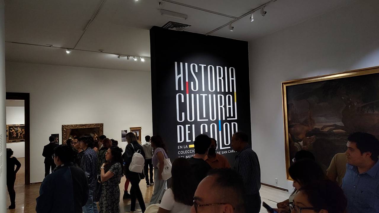 El Museo Nacional de San Carlos presenta la exposición "Historia cultural del color"