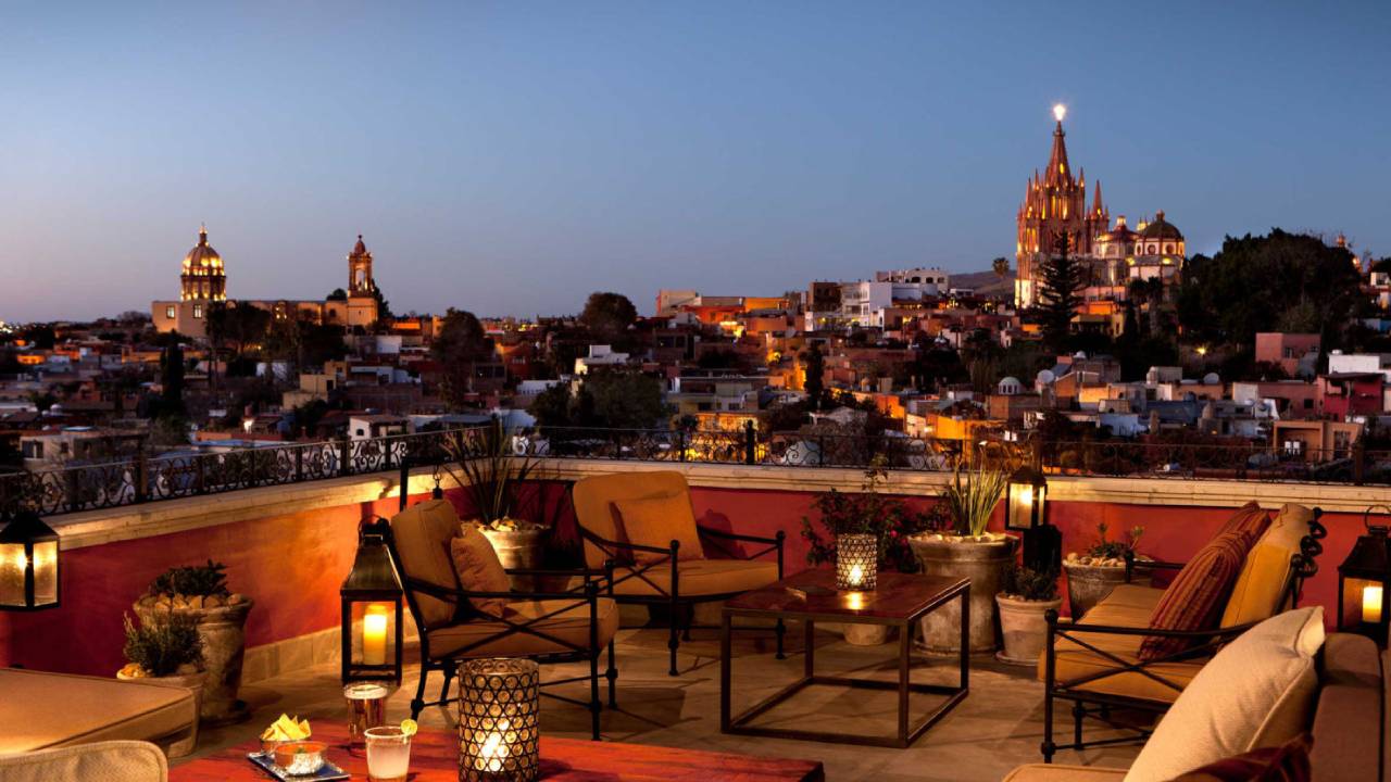 Las mejores terrazas en San Miguel de Allende para disfrutar vistas y más